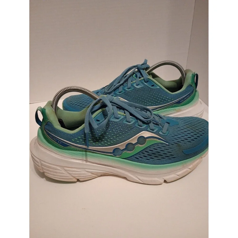 Saucony Guide 17 Breeze Mint Women's Running Shoes Size 7.5 2024 S10936-115
